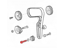 Śruba koła wału korbowego - DOBLO / MAREA / PALIO / BRAVO / BRAVA / GTV / SPIDER 