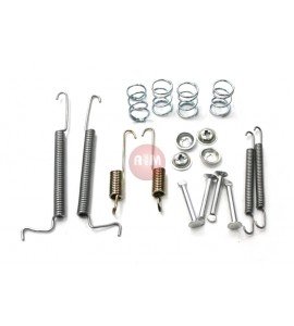 Zestaw montażowy szczęk hamulcowych - OPEL CORSA A / KADETT D / E 