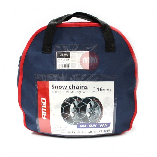 Łańcuchy śniegowe - 16 mm 4x4 SUV VAN KB-255