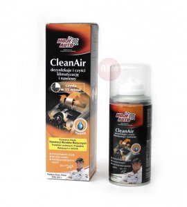 CLEANAIR - preparat do dezynfekcji i czyszczenia klimatyzacji oraz nawiewów. 